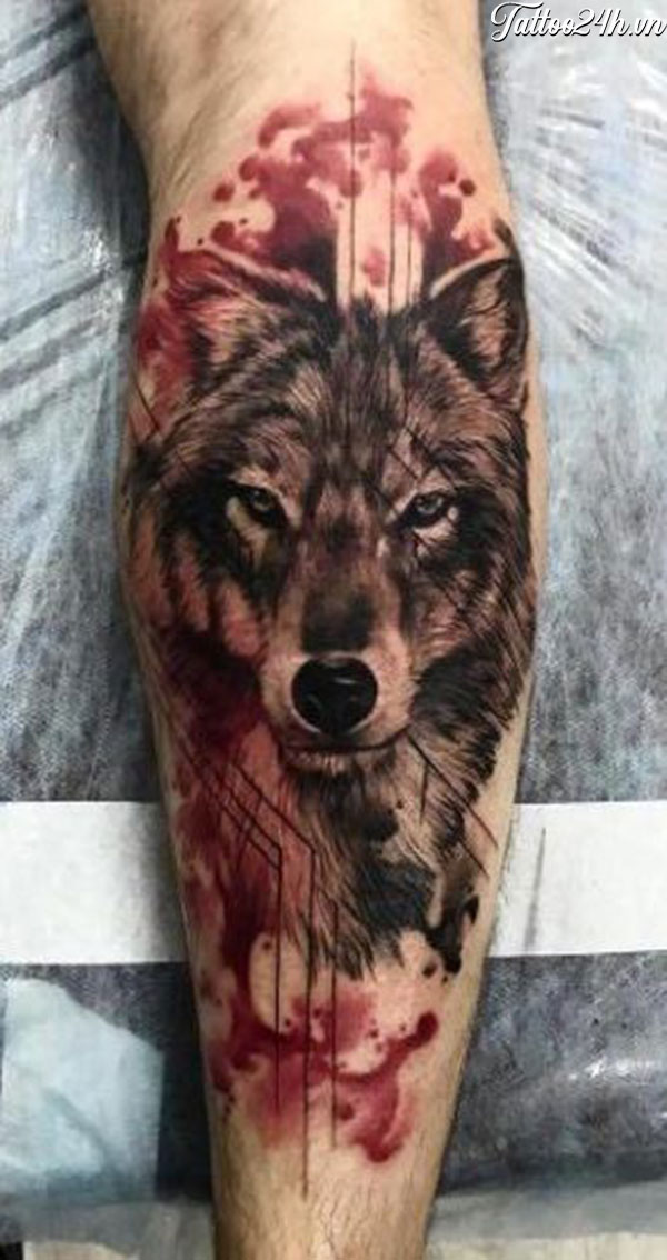 50 hình xăm chó sói cực chất  Đỗ Nhân Tattoo