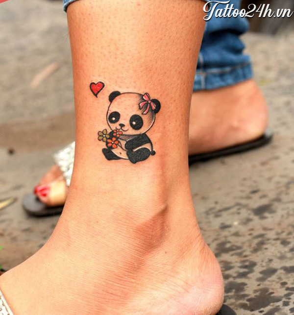 Gấu Panda đáng yêu  Piercing  Tattoo mini Sài Gòn  Facebook